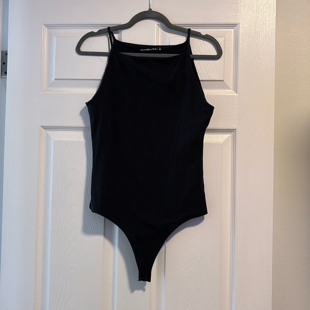 Abercrombie and Fitch black bodysuit size large